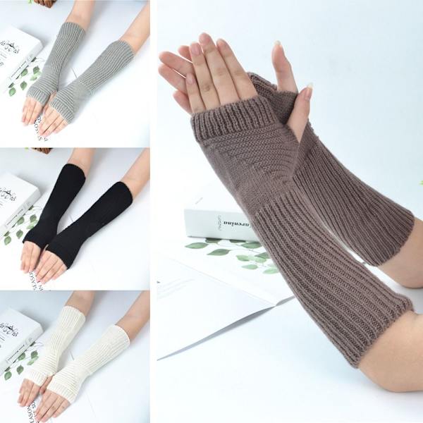 Fingerløse Handsker False Sleeves GRÅ grey