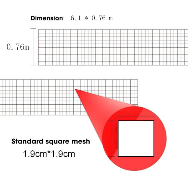 2st Badminton Net Shuttlecock Mesh Standard Training