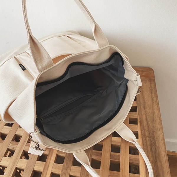 Mulepose Tasker Skuldertaske HVID white