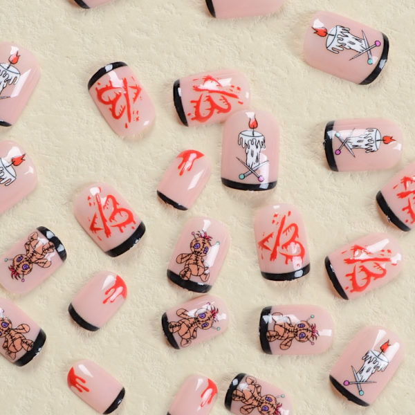 Franska Fake Nails False Nail SN079 SN079 SN079