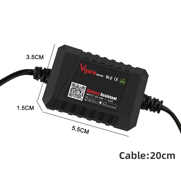 Auton akun testeri 12 V:n monitori Automotive Battery Load Tester