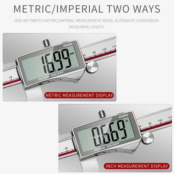 Digital Metal Bromsok Vernier Bromsok 150MM 150mm