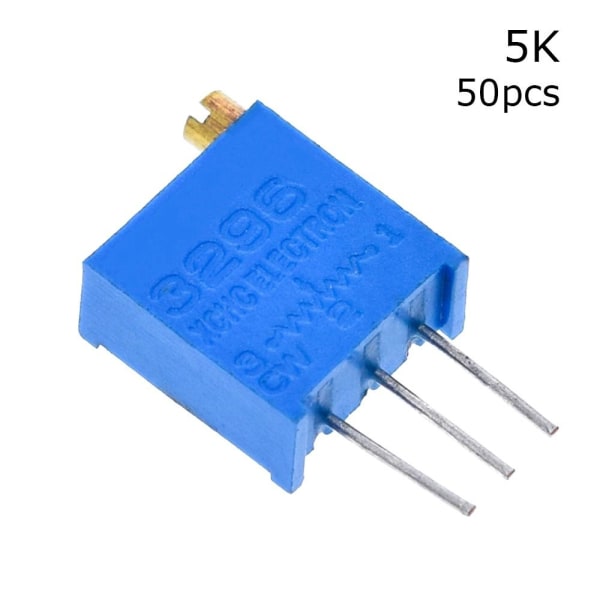 50st trimmerpotentiometer 3296W 50st 5K 50st 5K 50pcs 5K