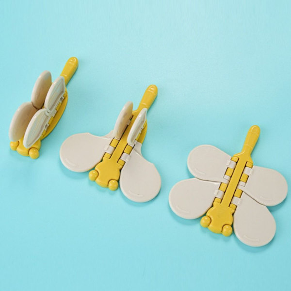 3 kpl baby turvakaapit oven ikkunanrajoitin KELTAINEN&SININEN Yellow&Blue