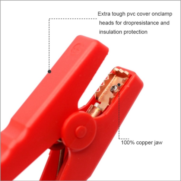 Kabelclip Intelligent Clamp Booster Emergency Jump Starter Cable Clip