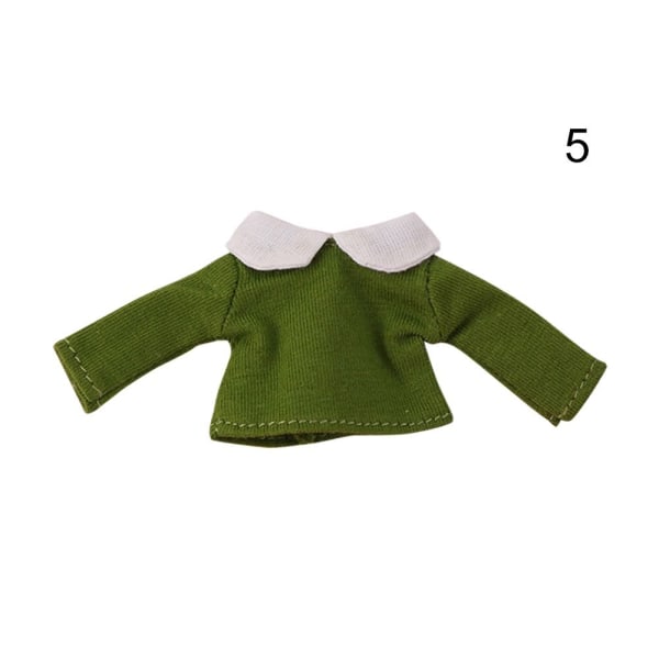 Mini Cotton Coat Doll T-skjorte topper 5 5 5