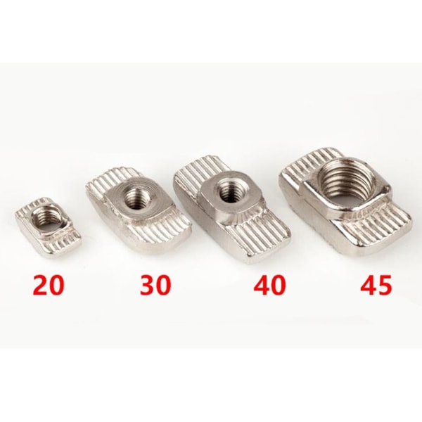 10 stk Hammerformede muttere T-muttere M330 SERIES 30 SERIES M330 Series