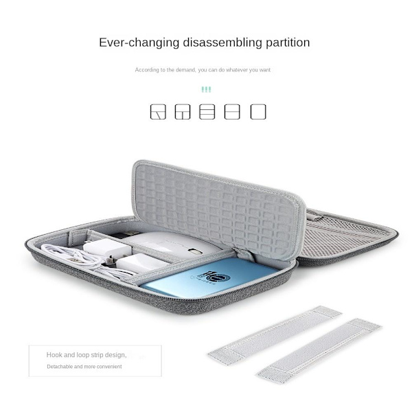 Digitala förvaringsväskor Digital förvaringsbox GRÅ grey