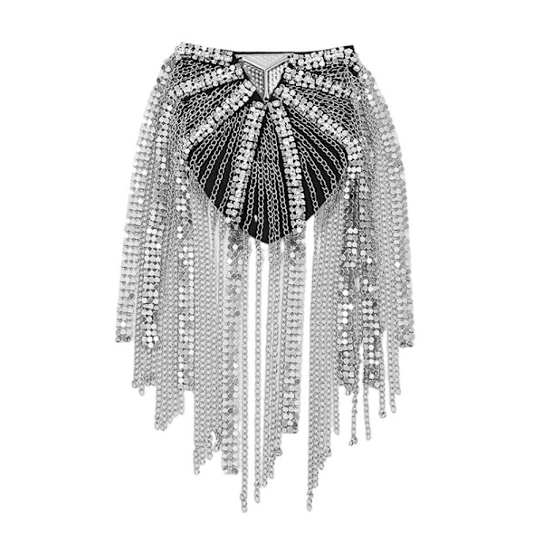 Tofs Epaulett Brosch SILVER Silver