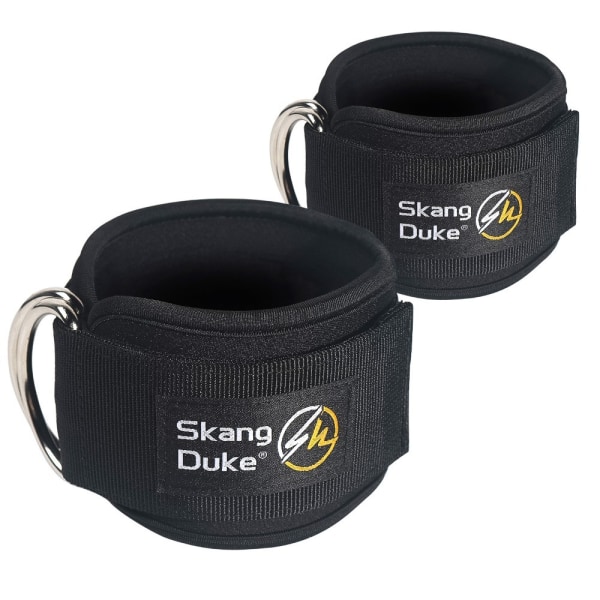 Fitness Ankelstropper Fodstøtte SORT 2STK 2STK Black 2pcs-2pcs