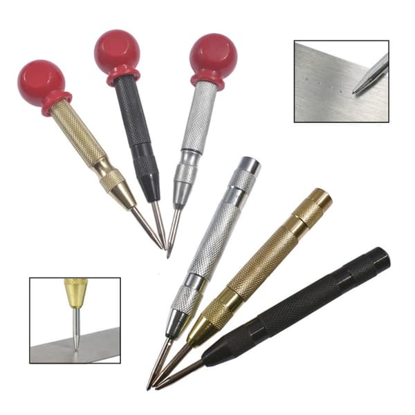Borrskär Center Punch SILVER UTAN CAP UTAN CAP Silver Without cap-Without cap