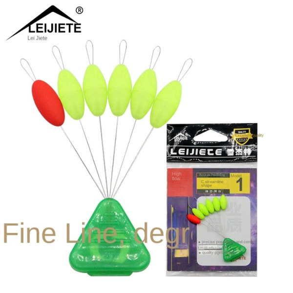 48 kpl (8 ryhmää) Fishing Bobber Stopper -kumipapu 1 1 1