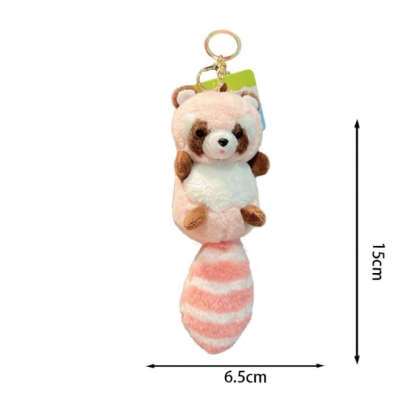 Pesukarhu-Plush-Avaimenperä Pesukarhu-Plush-Riippuva 1 1