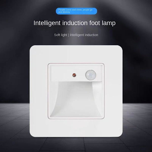 Step Corridor Light Case VALKOINEN White