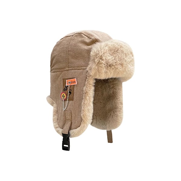 Trapper Hat Cossack Cap PUNAINEN red