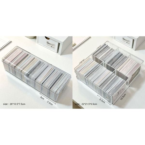 Klaff Oppbevaringsboks Kort Oppbevaringsboks 8 CELLER 8 CELLER 8 cells