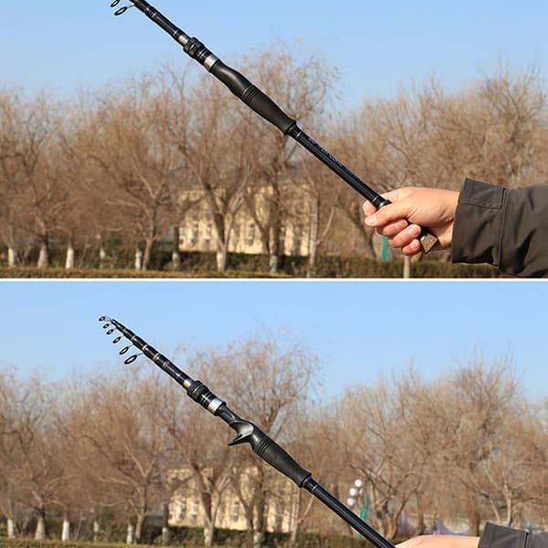 Teleskopfiskestang Pen Pole 1.8MGUN HANDLE PUN HANDLE 1.8mGun handle