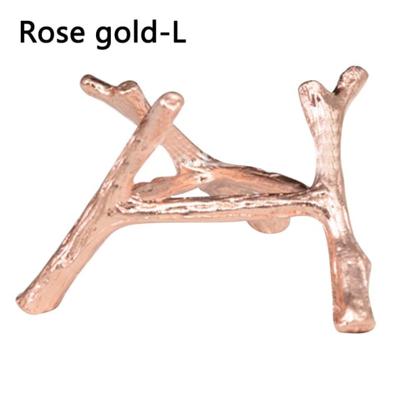 Crystal Ball Display Base Metal Branch Stand ROSE GOLD L Rose Gold L