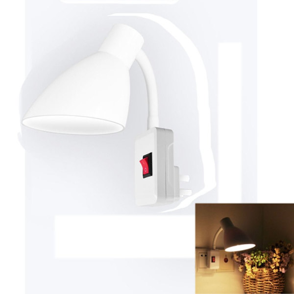 Forlengelseslampe Sokkel Lampeholder 2 PLUG 2 PLUG 2 plug