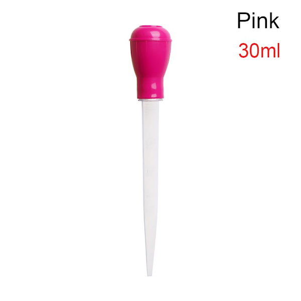 30/50ml Fish Tank Siphon Pump Aquarium Clean Tool PINK 30ML pink 30ML