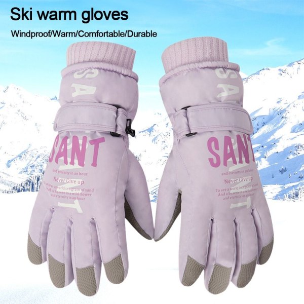 Ski Gloves Snow Gloves BLACK ADULT ADULT black Adult-Adult