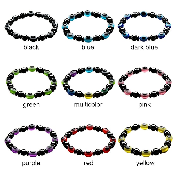 Magnetisk armbånd FLERFARGER multicolor