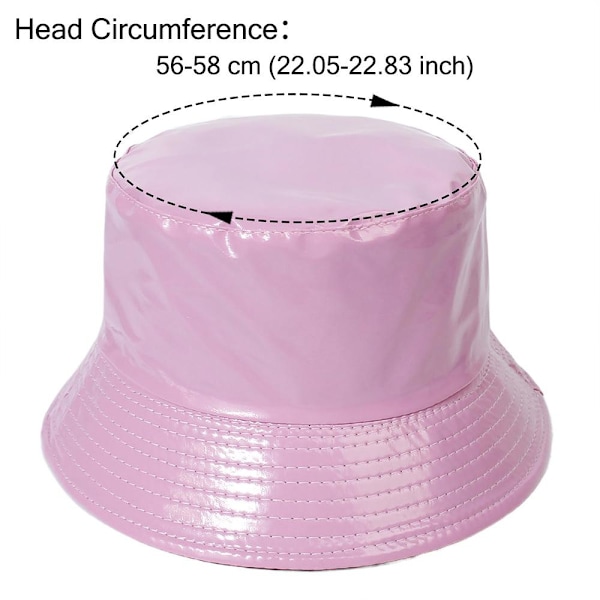 Bøttehatt Fisherman Hat ROSE RED Rose Red