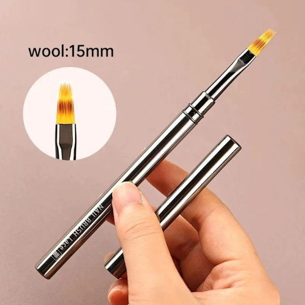2 kpl Nail Brush Nail Art Liner Harjat Kynä SKANNAUSKYNÄ Scanning Pen