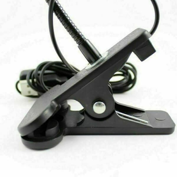 Lese-LED-lys Lysende lampe SVART（HVIT LYS） SORT（HVIT Black（white light）