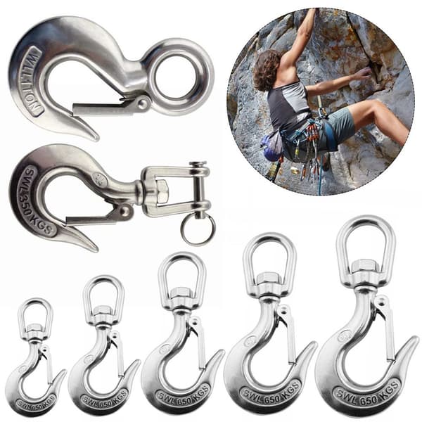 Klätterutrustning Karbinhake Säkerhet Snap Hook 0.3TSTYLE 1 STIL 1 0.3TStyle 1