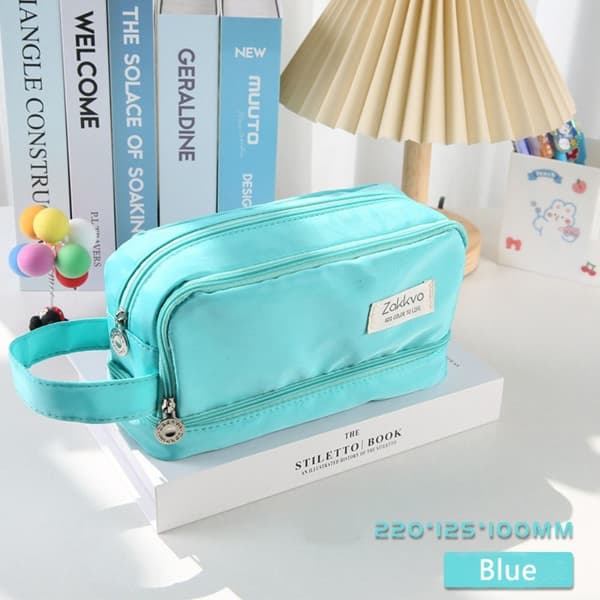 Pencil Case Penal BLUE Blue