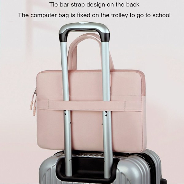 13 14 15 tommer håndtaske til bærbar computer etui GRÅ 13-13,3 TOMME Grey 13-13.3 inch