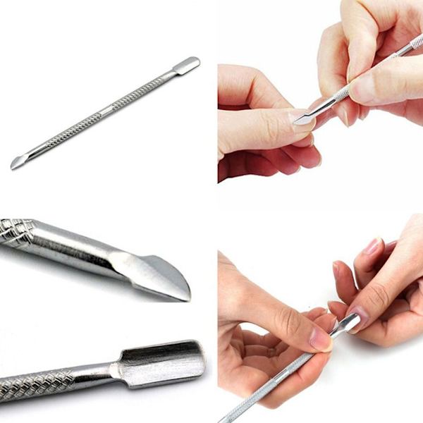 Cuticle Pusher Dead Skin Push Remover 4ST 4ST 4pcs