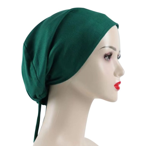 Turban Hat Hijab Cap GRØNN Green