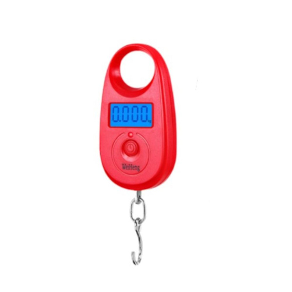 Mini Digital Scale Matkatavaravaaka PUNAINEN red
