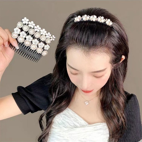 Pearl Hair Comb Broken Hair Comm STYLE 3 STYLE 3 Style 3