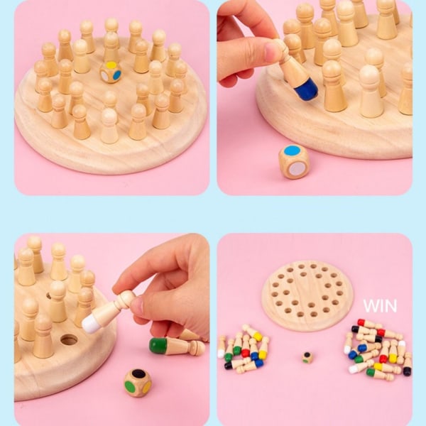 Memory Match Stick -shakkipeli Math Toy