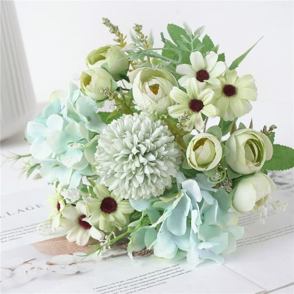 Simuler kunstige blomster Kunstig blomst LYS ROSA LYS Light Pink