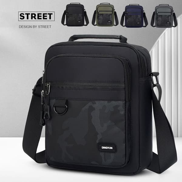 Messenger Taske Rejse Crossbody Tasker SORT black