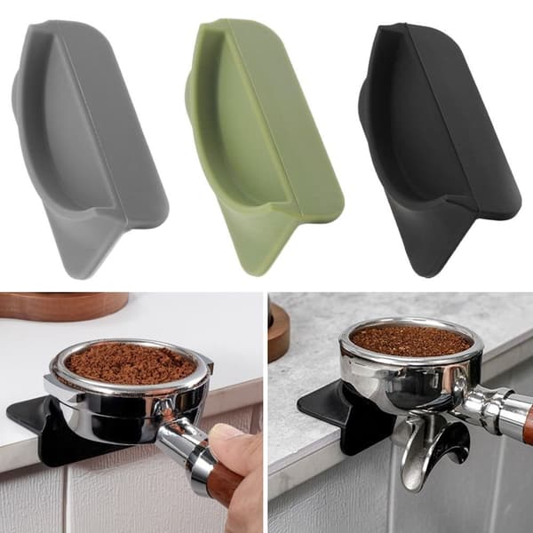 Silikon Gel Kaffe Tamper Mat GRÅ Grey