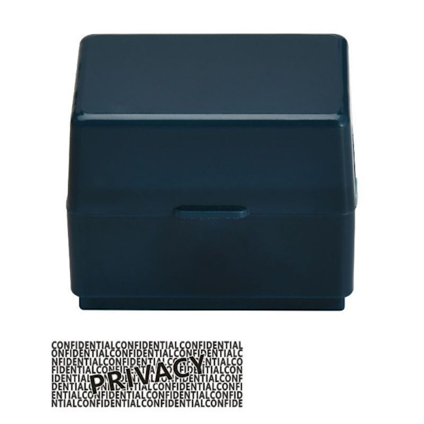 Roller Stamp Security Data Defender MÖRKBLÅ dark blue