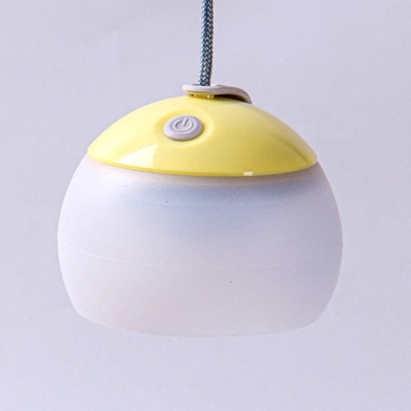 Campinglampa Utomhusljus GUL Yellow