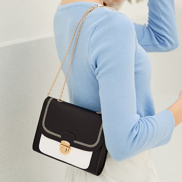 Mini Crossbody Väskor Dam Messenger Väska LJUSGRÅ Light grey