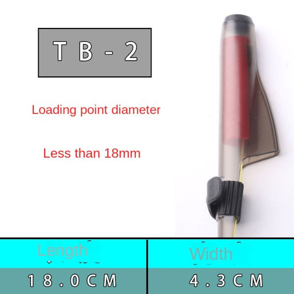 2 STK Fiskestanghette Stangbeskyttelseshetter TB-2 TB-2 TB-2