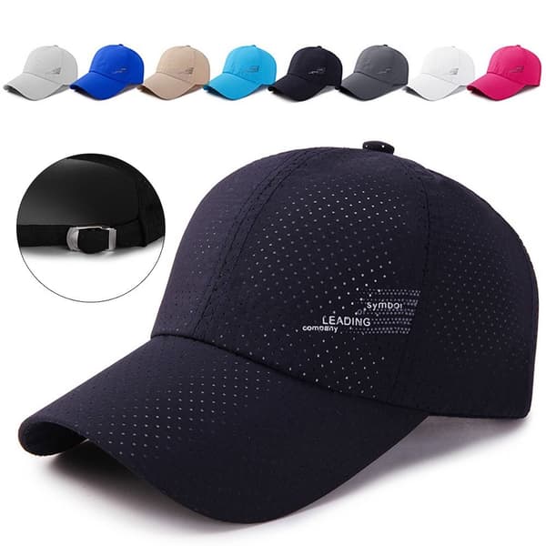 Snabbtorkande basebollkeps Golf cap LJUSGRÅ light gray