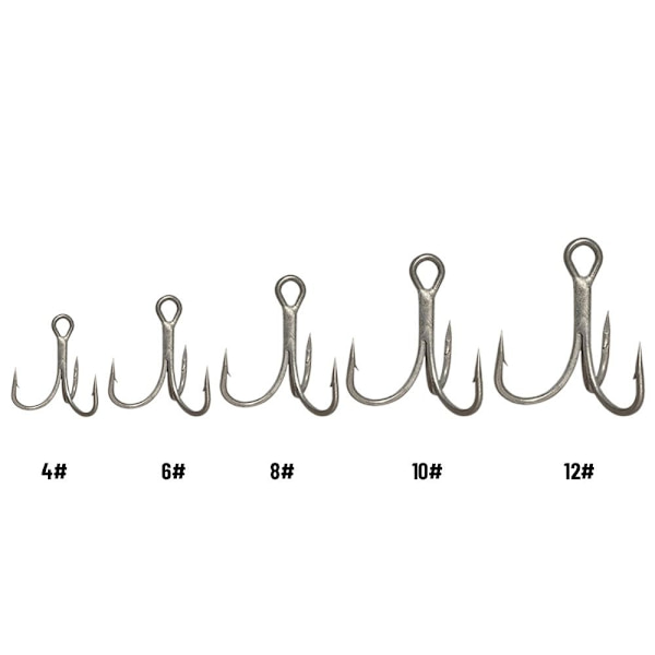 20 kpl / set Fishhooks High Carbon Steel 8 8 8