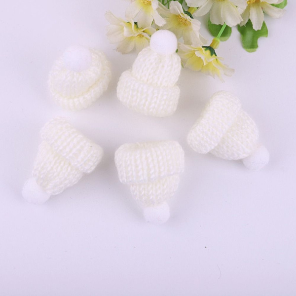 20stk Julehatte Dukkehatte HVID White