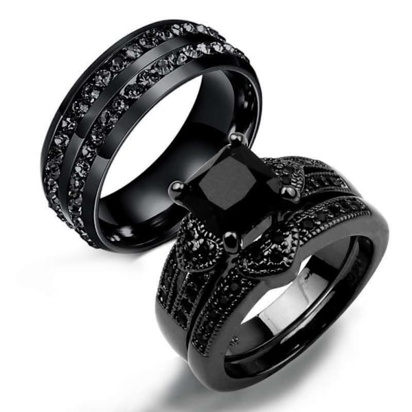 Zirkonringe Sort Ring 7 7 7