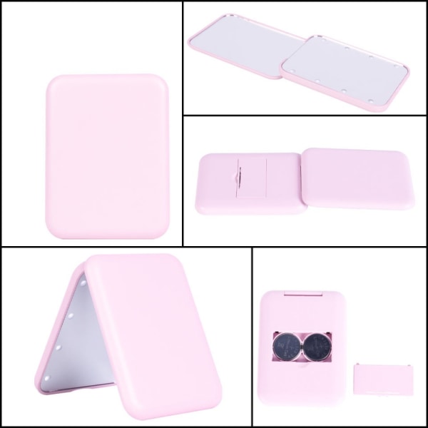 Vanity Mirrors meikkipeili ROAD pink