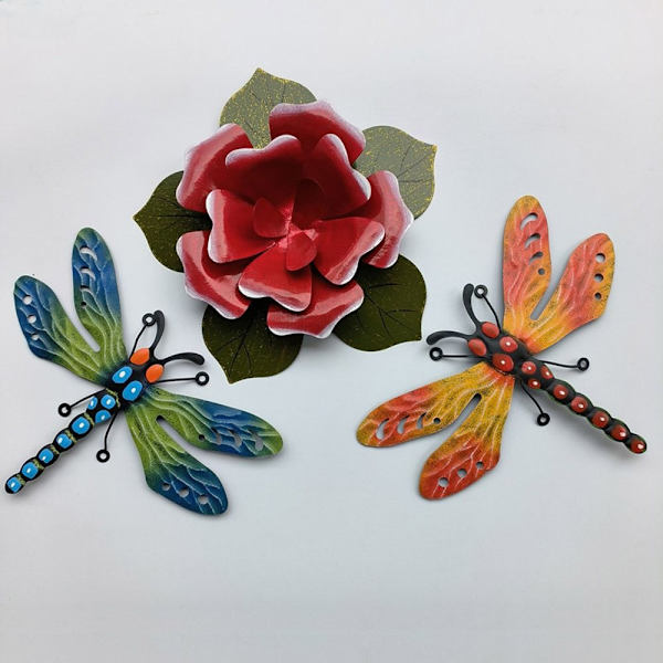 Bee Dragonfly Wall Art riippuvat veistokset DRAGONFLY-2 Dragonfly-2